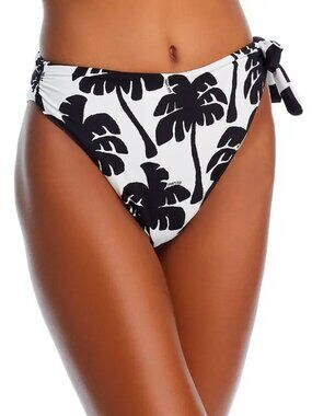 100$ Farm Rio Reversible Bikini Bottom Underwire Women's Size S White